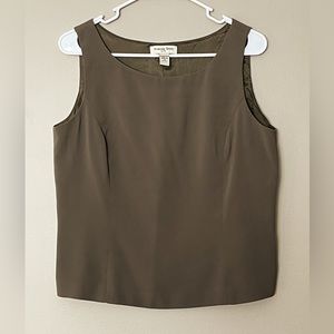 Amanda Smith Olive Green Suit Top Size: 12